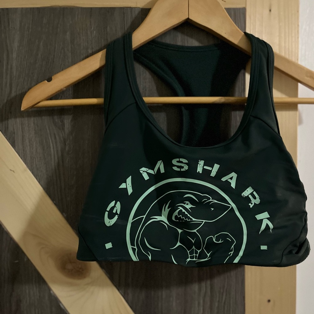 Gymshark Dark Green legacy Sports Bra